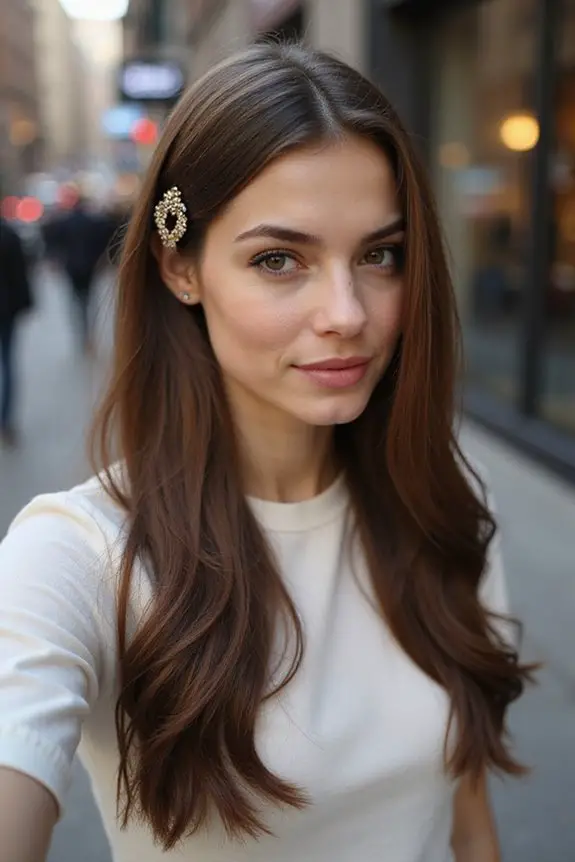 elevate straight hair styling