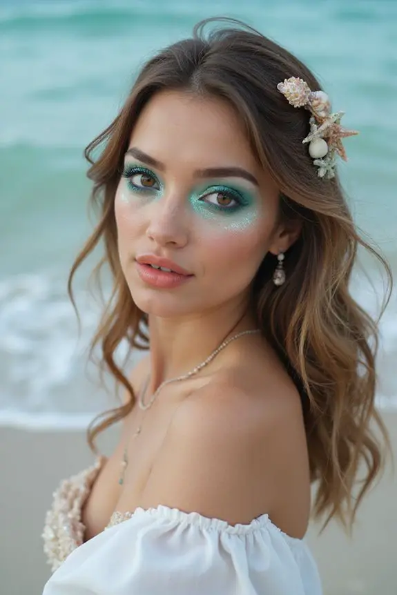 ethereal mermaid makeup tutorial
