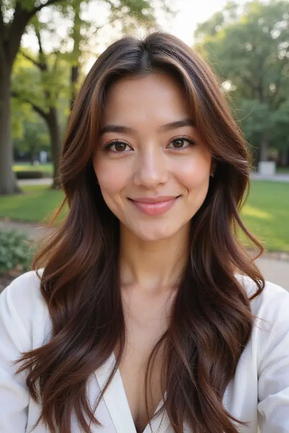 face framing layers for elegance