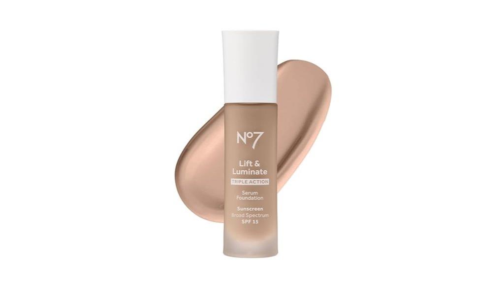 foundation with serum benefits