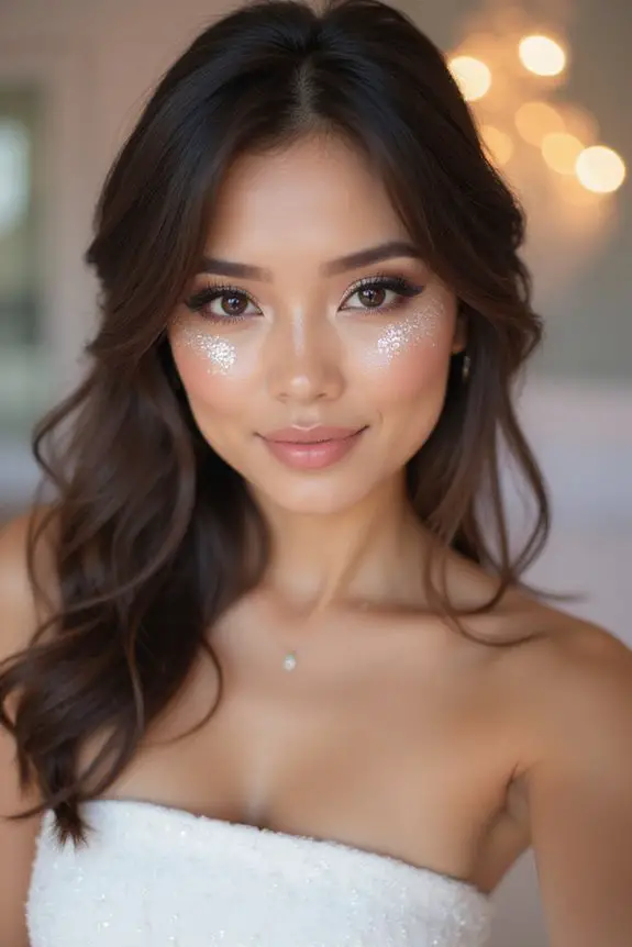 glittering highlights for elegance