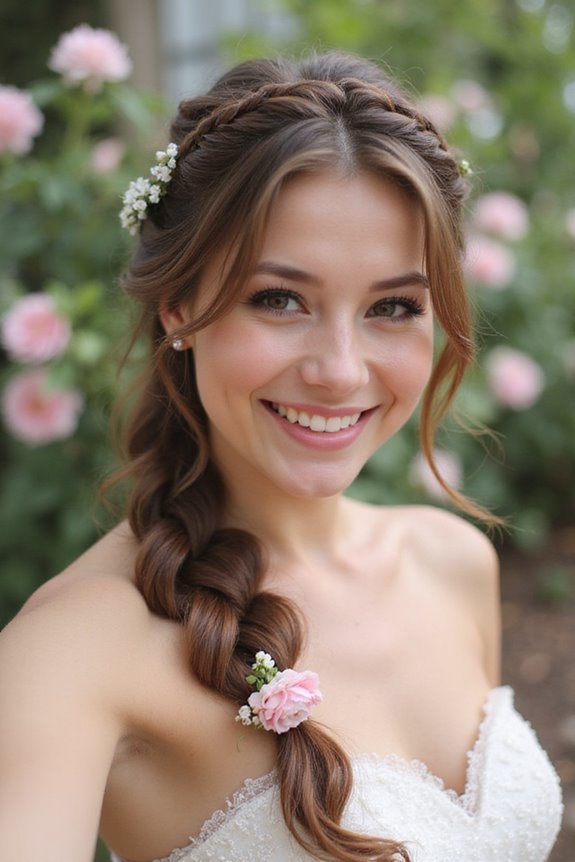 intricate dutch braid hairstyle