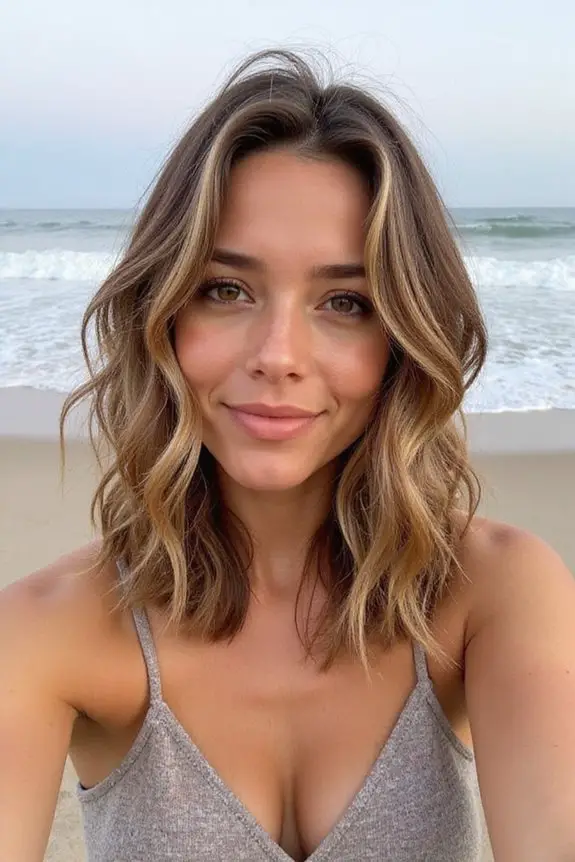 laid back stylish beachy waves