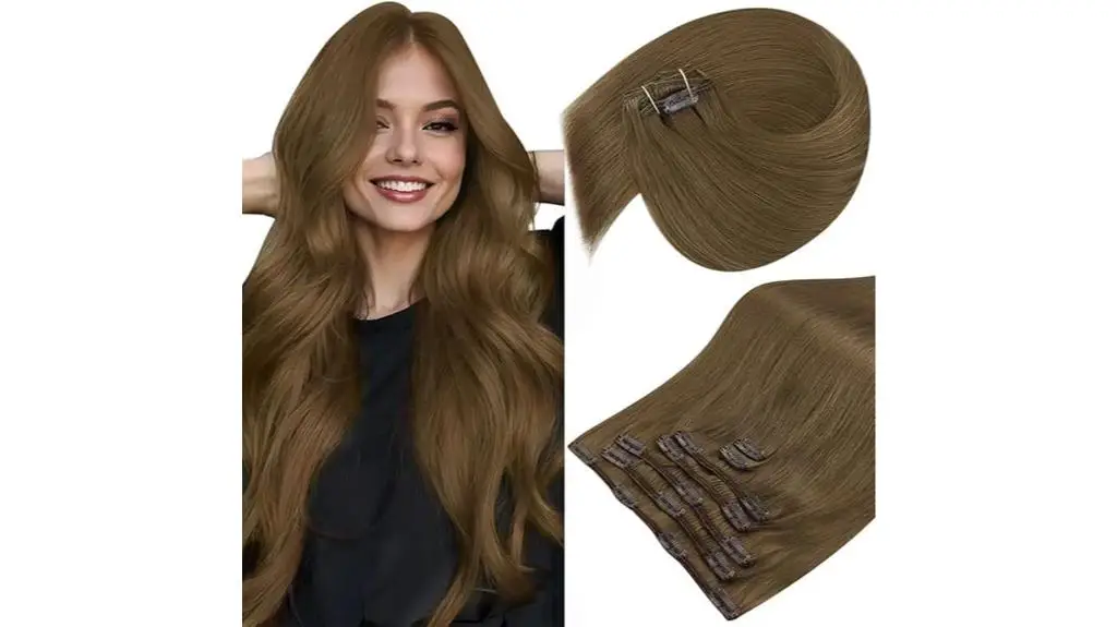 light ash brown extensions