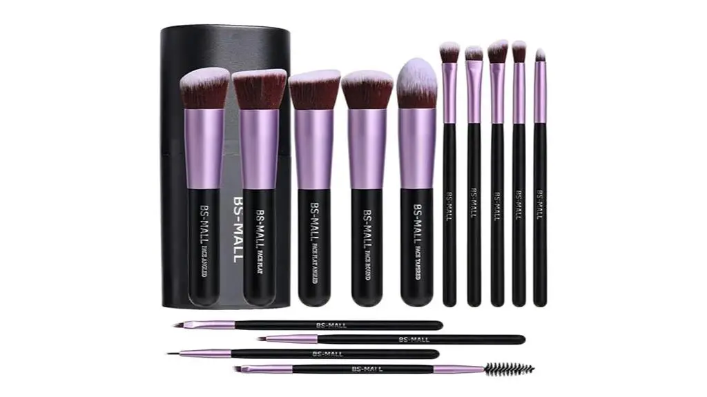 makeup brushes travel set
