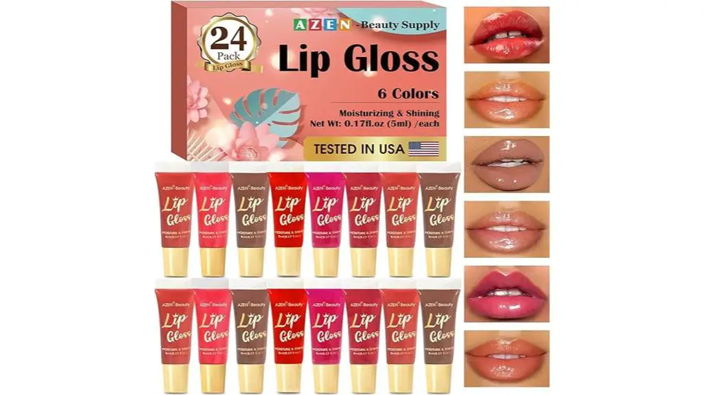 moisturizing lip gloss collection
