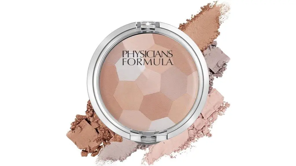 multi colored translucent powder