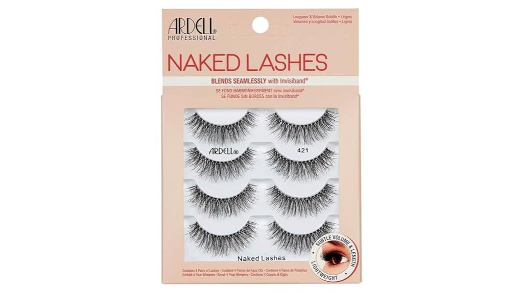 natural looking false eyelashes