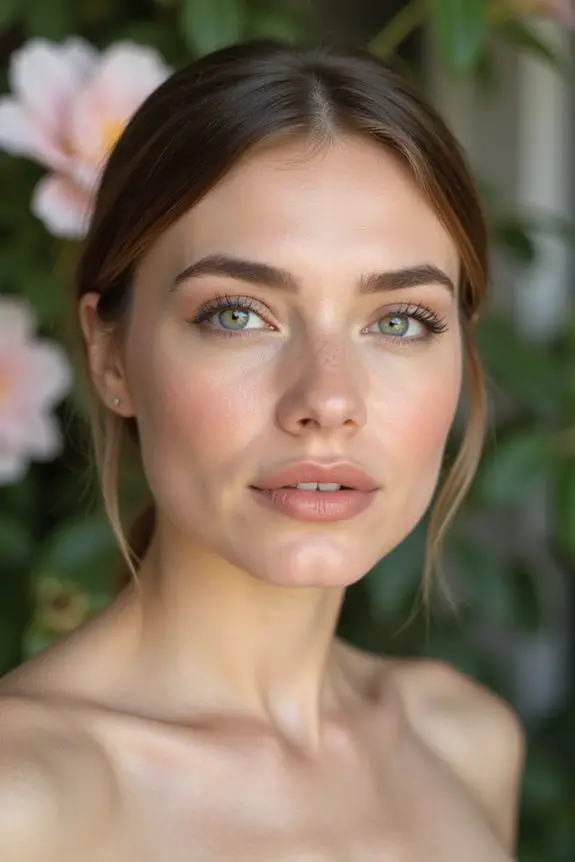 natural minimalist prom makeup