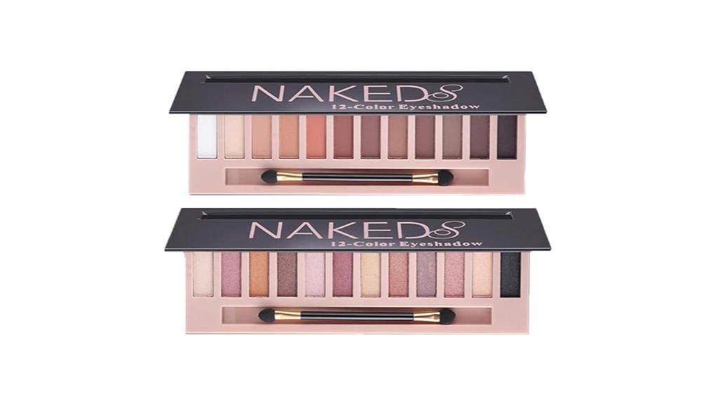 nude eyeshadow palette set