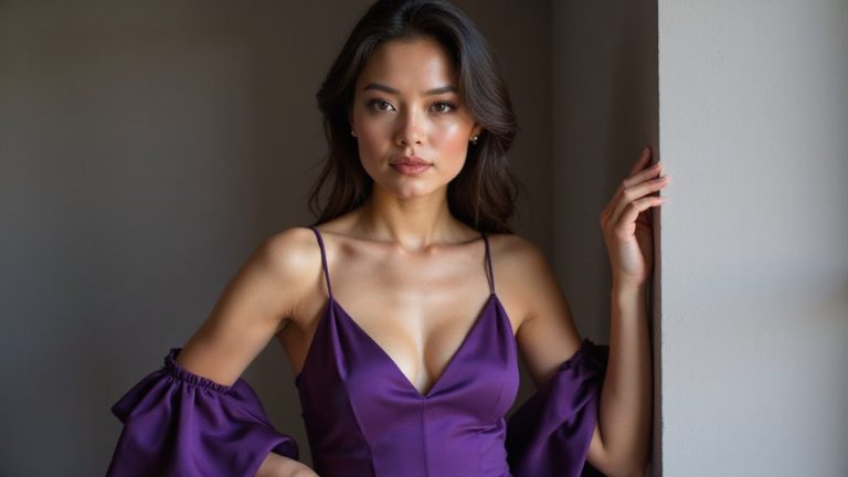purple dress makeup ideas