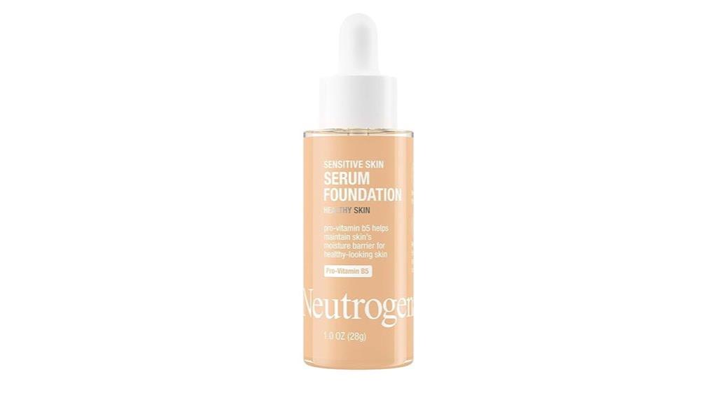 sensitive skin foundation serum