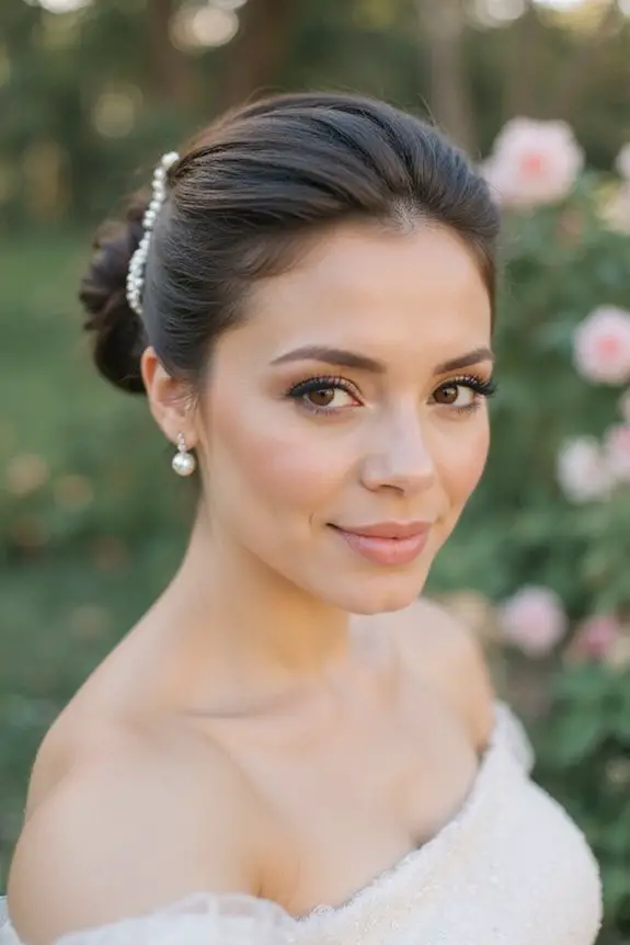 sleek and sophisticated bun