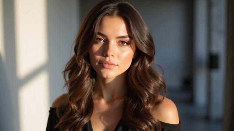 sleek hairstyles for brown hair