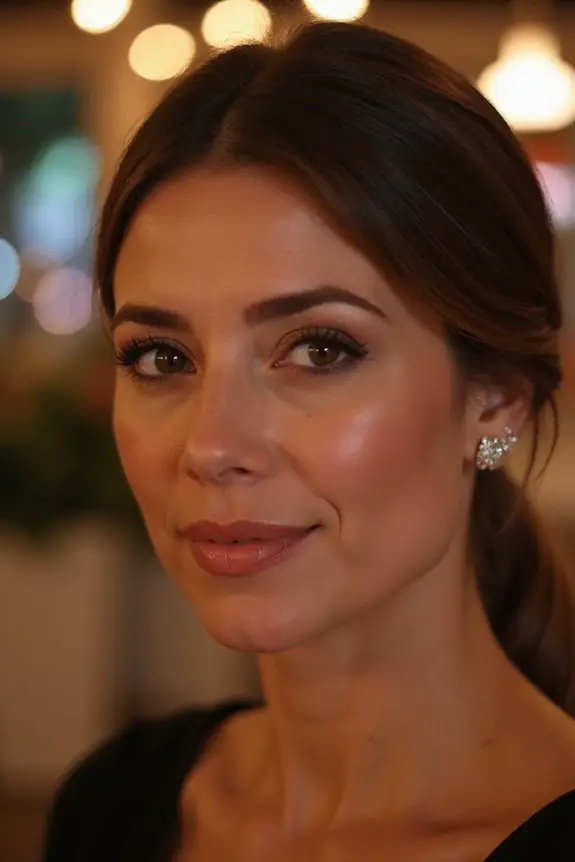 sleek low ponytail tutorial