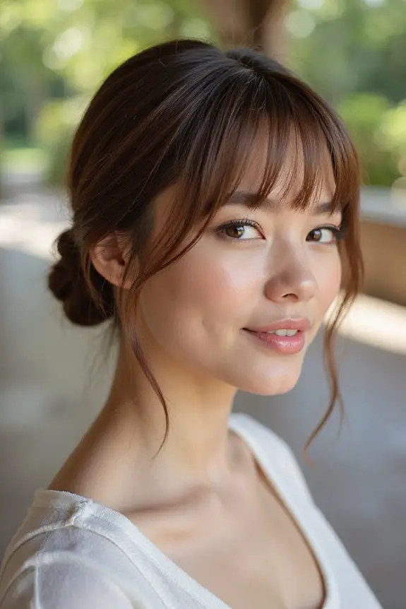 sleek side bun tutorial