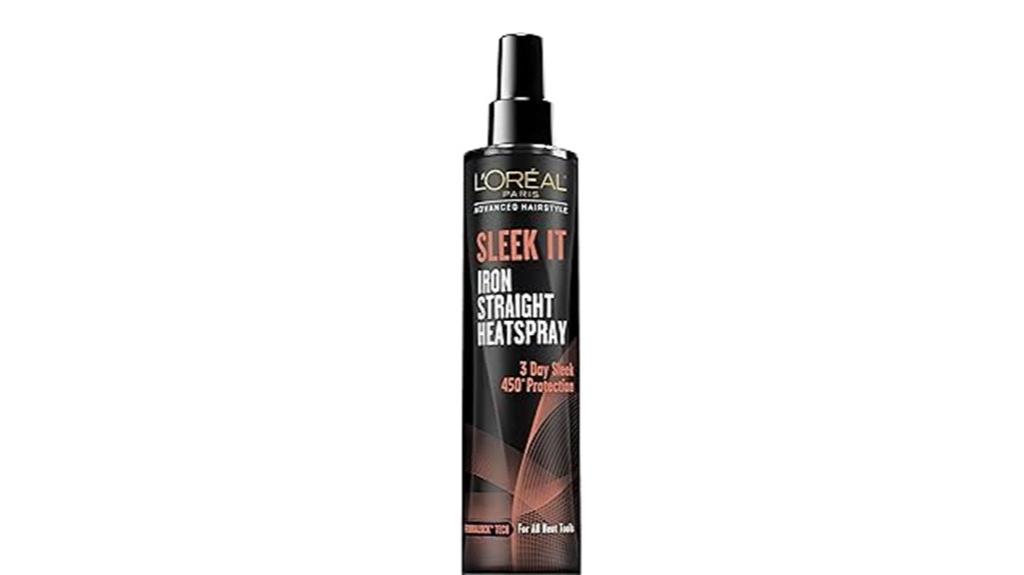 sleek straight heat spray