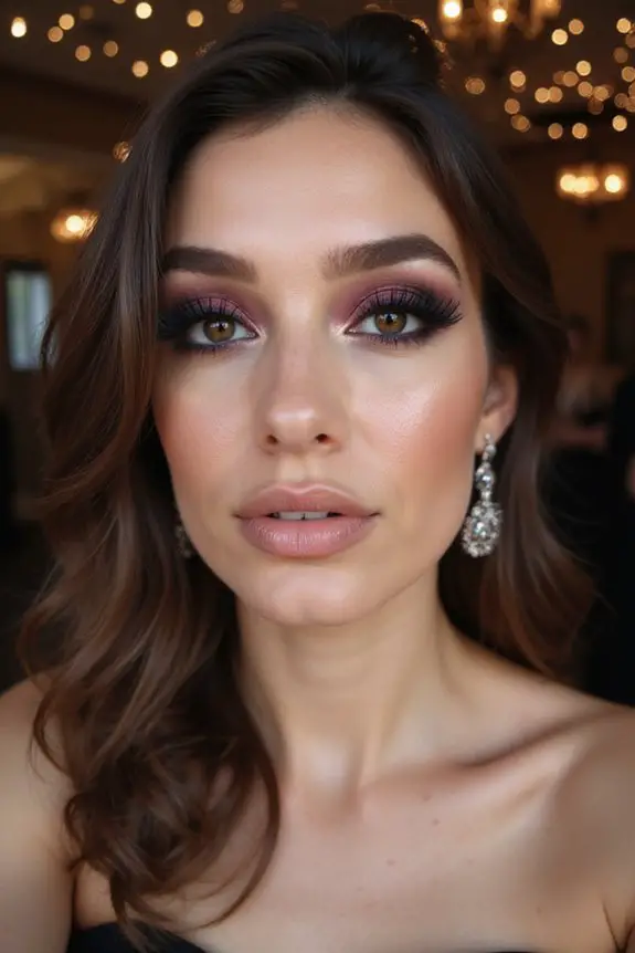 smoky eyes bold elegance