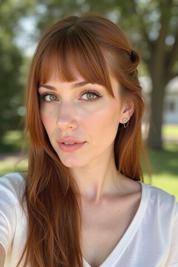 sophisticated sleek french twist