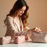 stylish organized makeup bags