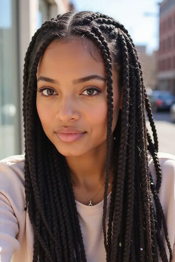 stylish versatile tension reducing braids