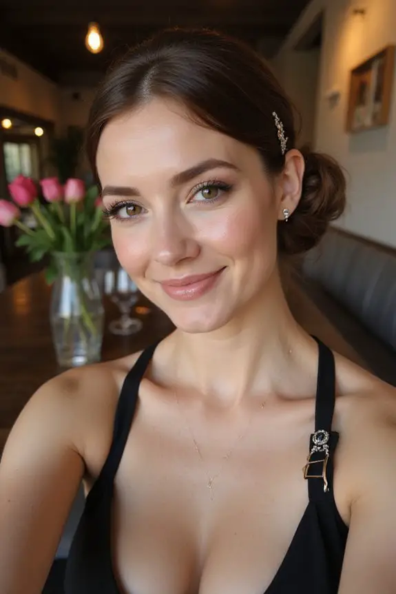 timeless elegant chignon hairstyle