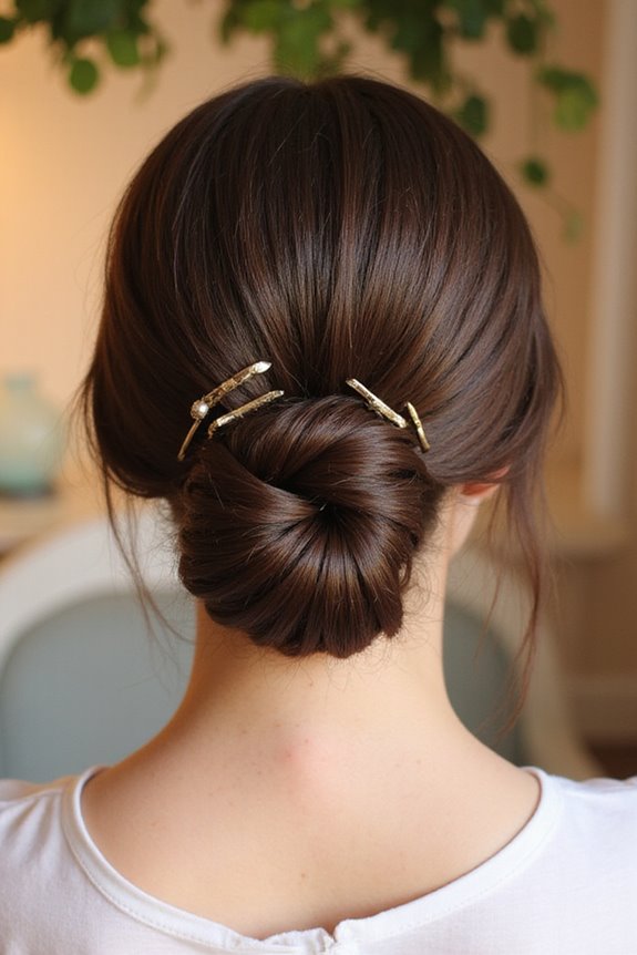 timeless elegant chignon tutorial