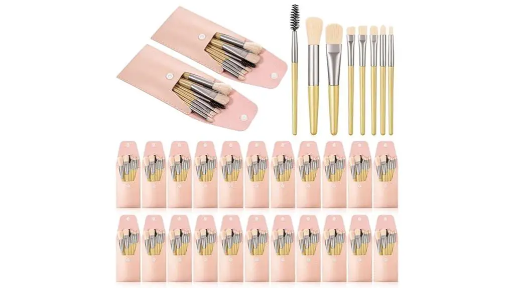 travel makeup brush set