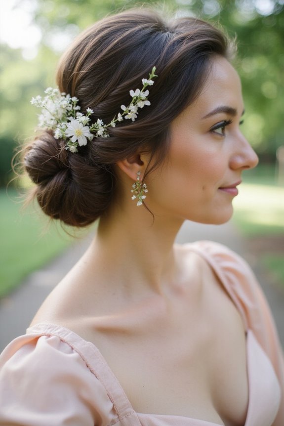 twisted low knot elegance