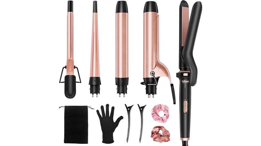 versatile curling iron set