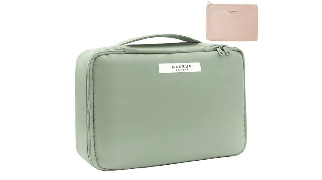 versatile travel makeup storage