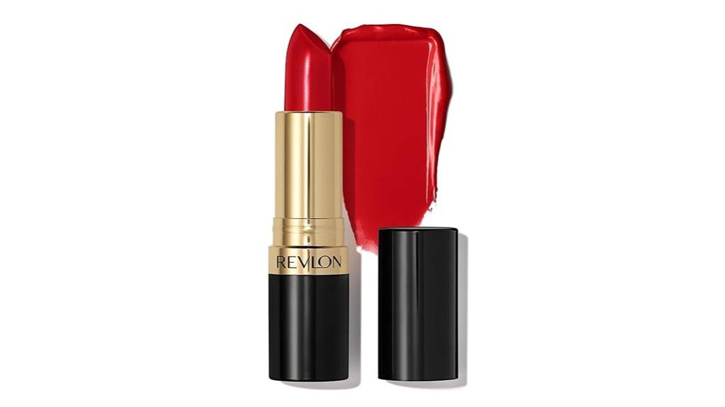 vibrant red lipstick shade