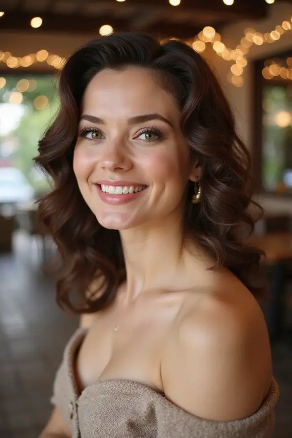 vintage elegance with waves