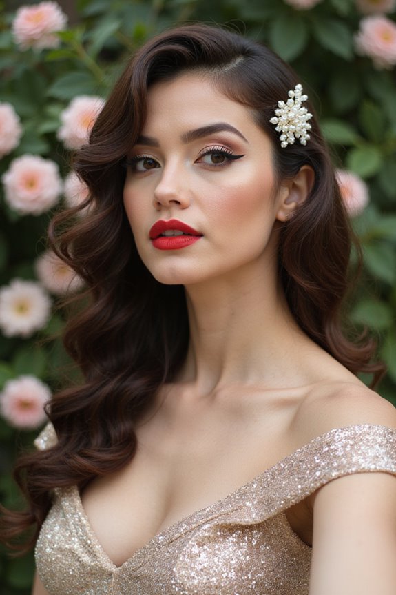 vintage hollywood glamour style