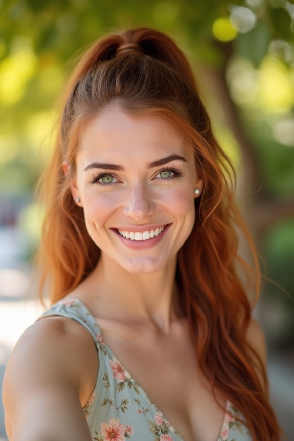 voluminous high ponytail style