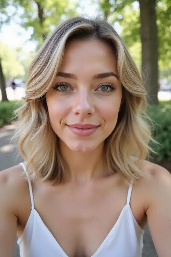 voluminous side part hairstyle tutorial