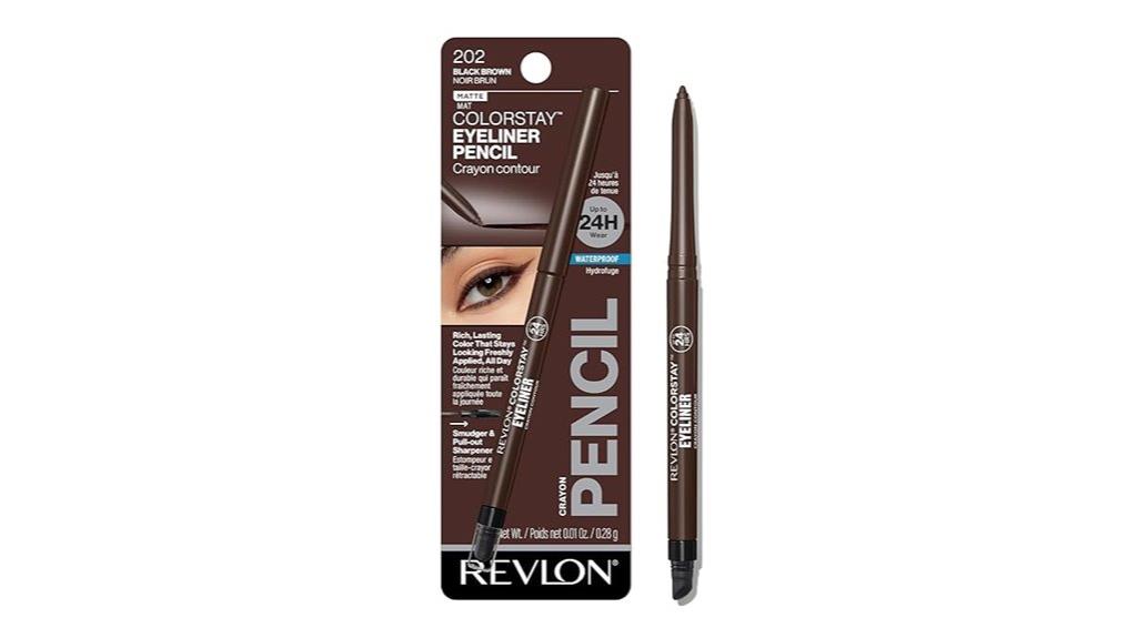 waterproof eyeliner in brown
