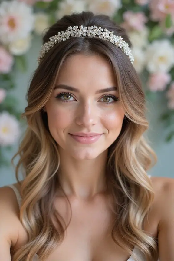 wavy hair bold headband