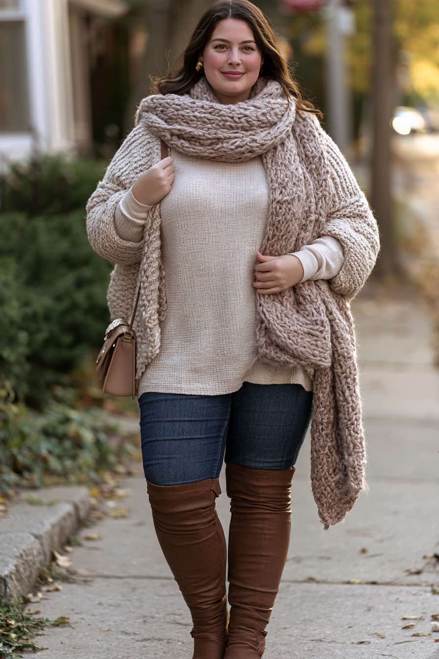 Plus_Size_Sweater_Outfits_13